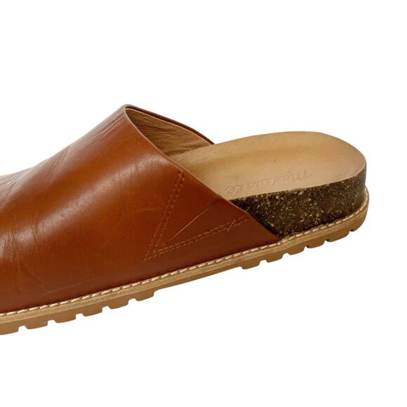 Madewell The Layne Clog Mule in Brown Leather Size 8 - Picture 6 of 13